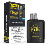 Level X Flavour Beast Boost Pod - Bussin Banana Iced available on Canada online vape shop